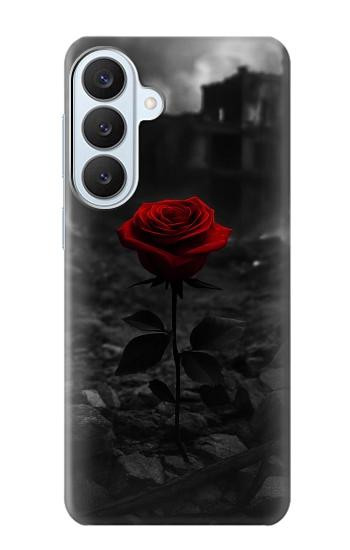 S4048 Red Rose Ruins Hülle Schutzhülle Taschen für Samsung Galaxy S26 Plus