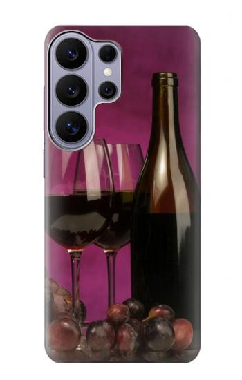 S0910 Red Wine Hülle Schutzhülle Taschen für Samsung Galaxy S26 Ultra