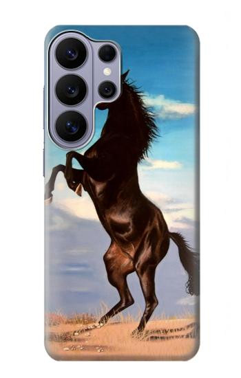 S0934 Wild Black Horse Hülle Schutzhülle Taschen für Samsung Galaxy S26 Ultra