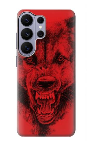 S1090 Red Wolf Hülle Schutzhülle Taschen für Samsung Galaxy S26 Ultra