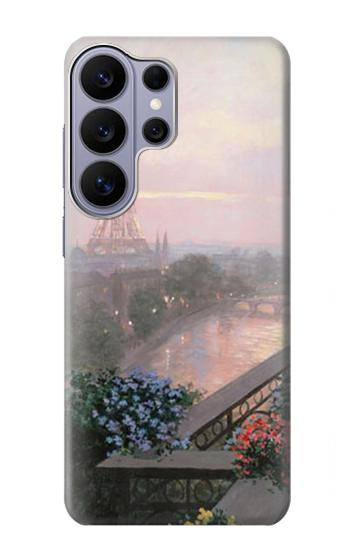 S1443 Terrace in Paris Eifel Hülle Schutzhülle Taschen für Samsung Galaxy S26 Ultra