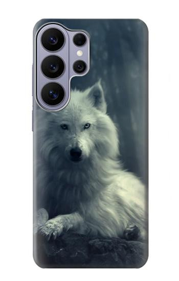 S1516 White Wolf Hülle Schutzhülle Taschen für Samsung Galaxy S26 Ultra