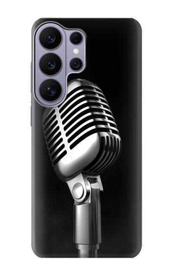 S1672 Retro Microphone Jazz Music Hülle Schutzhülle Taschen für Samsung Galaxy S26 Ultra