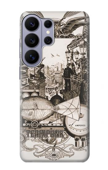 S1681 Steampunk Drawing Hülle Schutzhülle Taschen für Samsung Galaxy S26 Ultra