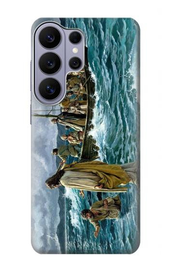 S1722 Jesus Walk on The Sea Hülle Schutzhülle Taschen für Samsung Galaxy S26 Ultra