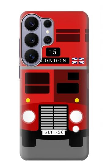S2058 England British Double Decker Bus Hülle Schutzhülle Taschen für Samsung Galaxy S26 Ultra