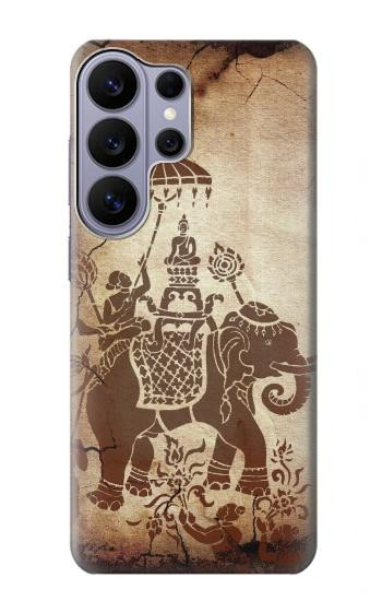 S2102 Thai Art Buddha on Elephant Hülle Schutzhülle Taschen für Samsung Galaxy S26 Ultra