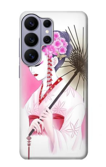 S2579 Japanese Traditional Geisha Kimono Hülle Schutzhülle Taschen für Samsung Galaxy S26 Ultra