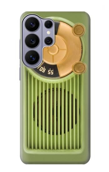 S2656 Vintage Bakelite Radio Green Hülle Schutzhülle Taschen für Samsung Galaxy S26 Ultra