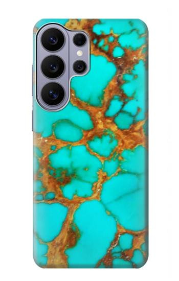 S2688 Aqua Copper Turquoise Gemstone Graphic Hülle Schutzhülle Taschen für Samsung Galaxy S26 Ultra