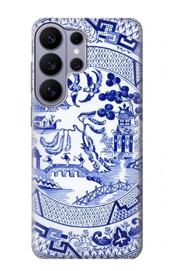 S2768 Willow Pattern Graphic Hülle Schutzhülle Taschen für Samsung Galaxy S26 Ultra