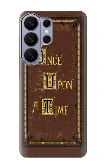S2824 Once Upon a Time Book Cover Hülle Schutzhülle Taschen für Samsung Galaxy S26 Ultra