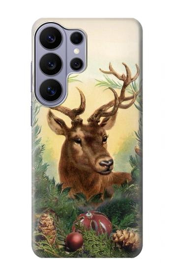 S2841 Vintage Reindeer Christmas Hülle Schutzhülle Taschen für Samsung Galaxy S26 Ultra