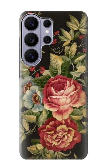S3013 Vintage Antique Roses Hülle Schutzhülle Taschen für Samsung Galaxy S26 Ultra