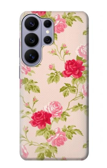S3037 Pretty Rose Cottage Flora Hülle Schutzhülle Taschen für Samsung Galaxy S26 Ultra