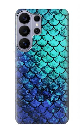 S3047 Green Mermaid Fish Scale Hülle Schutzhülle Taschen für Samsung Galaxy S26 Ultra