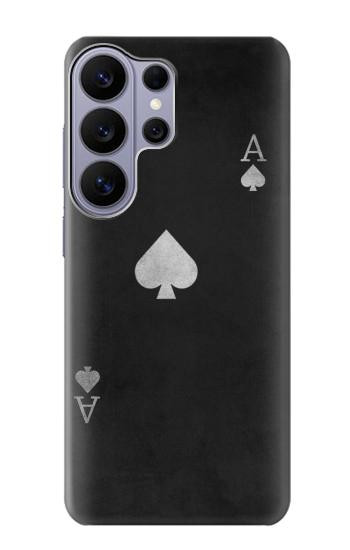 S3152 Black Ace of Spade Hülle Schutzhülle Taschen für Samsung Galaxy S26 Ultra