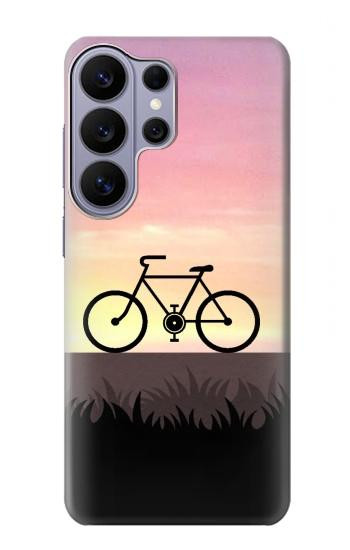 S3252 Bicycle Sunset Hülle Schutzhülle Taschen für Samsung Galaxy S26 Ultra