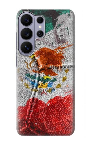 S3314 Mexico Flag Vinatage Football Graphic Hülle Schutzhülle Taschen für Samsung Galaxy S26 Ultra