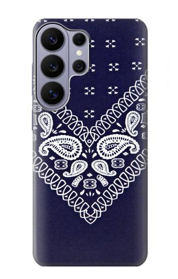 S3357 Navy Blue Bandana Pattern Hülle Schutzhülle Taschen für Samsung Galaxy S26 Ultra