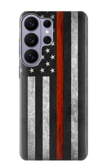 S3472 Firefighter Thin Red Line Flag Hülle Schutzhülle Taschen für Samsung Galaxy S26 Ultra
