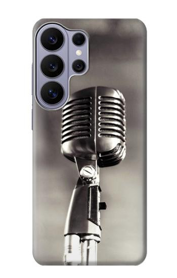 S3495 Vintage Microphone Hülle Schutzhülle Taschen für Samsung Galaxy S26 Ultra