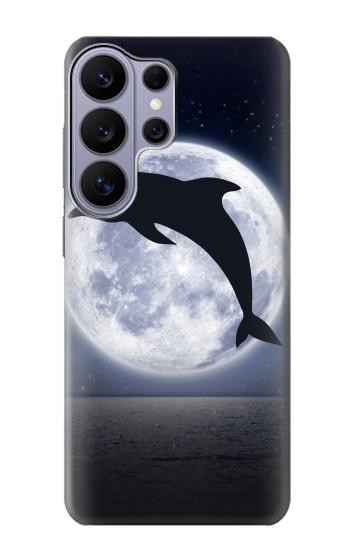 S3510 Dolphin Moon Night Hülle Schutzhülle Taschen für Samsung Galaxy S26 Ultra