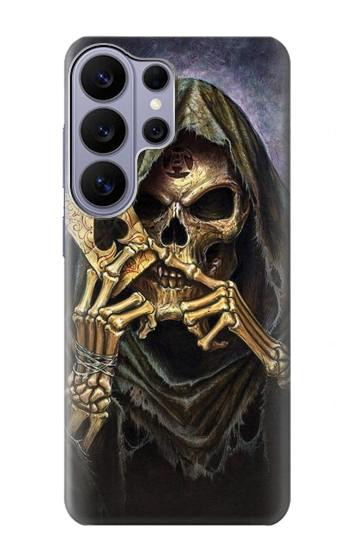 S3594 Grim Reaper Wins Poker Hülle Schutzhülle Taschen für Samsung Galaxy S26 Ultra