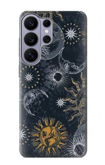 S3702 Moon and Sun Hülle Schutzhülle Taschen für Samsung Galaxy S26 Ultra