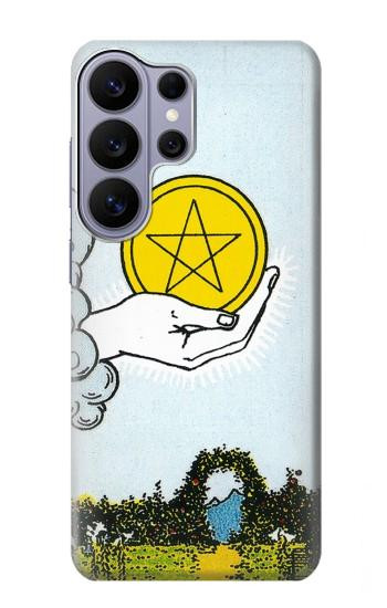 S3722 Tarot Card Ace of Pentacles Coins Hülle Schutzhülle Taschen für Samsung Galaxy S26 Ultra