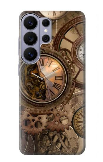 S3927 Compass Clock Gage Steampunk Hülle Schutzhülle Taschen für Samsung Galaxy S26 Ultra