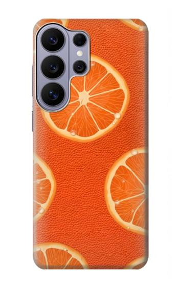 S3946 Seamless Orange Pattern Hülle Schutzhülle Taschen für Samsung Galaxy S26 Ultra