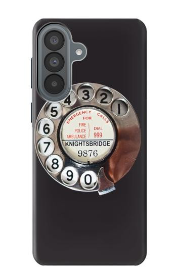 S0059 Retro Rotary Phone Dial On Hülle Schutzhülle Taschen für Samsung Galaxy A37
