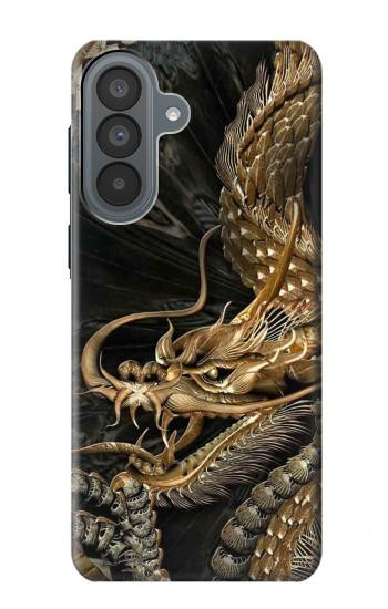 S0426 Gold Dragon Hülle Schutzhülle Taschen für Samsung Galaxy A37