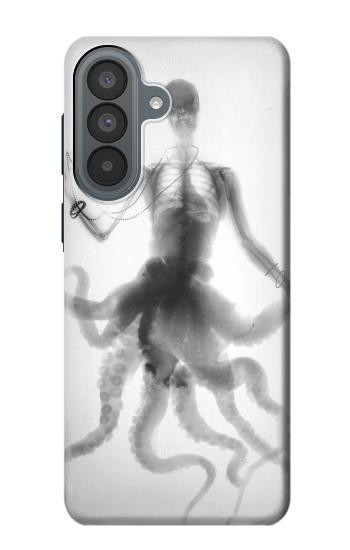 S1432 Skull Octopus X-ray Hülle Schutzhülle Taschen für Samsung Galaxy A37
