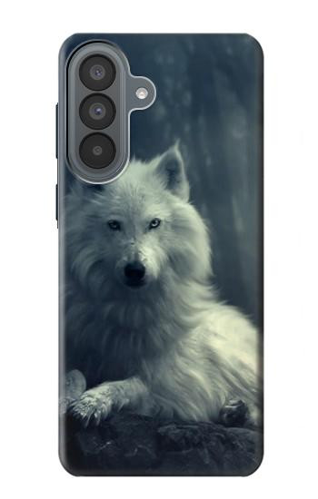S1516 White Wolf Hülle Schutzhülle Taschen für Samsung Galaxy A37