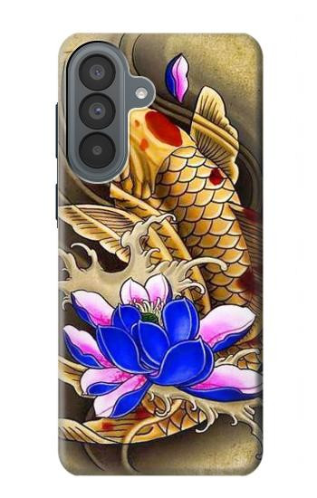 S1604 Carp Koi Fish Japanese Tattoo Hülle Schutzhülle Taschen für Samsung Galaxy A37
