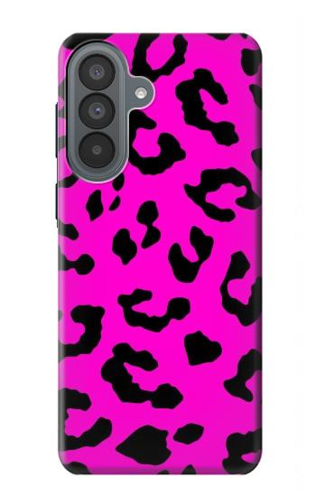 S1850 Pink Leopard Pattern Hülle Schutzhülle Taschen für Samsung Galaxy A37