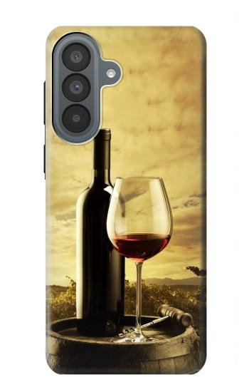 S2042 A Grape Vineyard Grapes Bottle Red Wine Hülle Schutzhülle Taschen für Samsung Galaxy A37