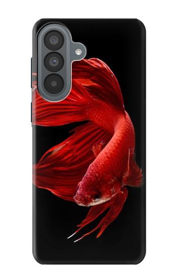 S2092 Red Siamese Fighting Fish Hülle Schutzhülle Taschen für Samsung Galaxy A37