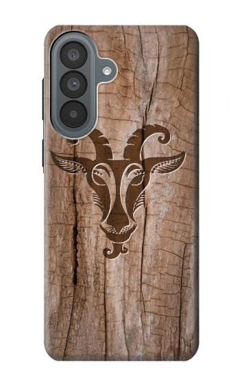 S2183 Goat Wood Graphic Printed Hülle Schutzhülle Taschen für Samsung Galaxy A37