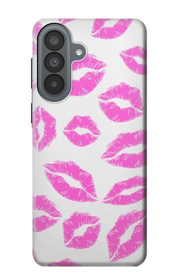 S2214 Pink Lips Kisses Hülle Schutzhülle Taschen für Samsung Galaxy A37