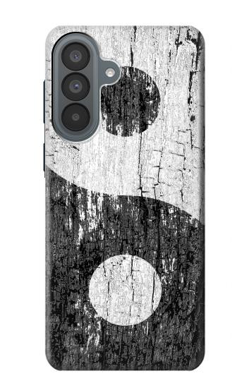 S2489 Yin Yang Wood Graphic Printed Hülle Schutzhülle Taschen für Samsung Galaxy A37