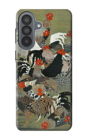 S2699 Ito Jakuchu Rooster Hülle Schutzhülle Taschen für Samsung Galaxy A37
