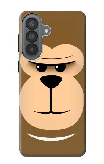 S2721 Cute Grumpy Monkey Cartoon Hülle Schutzhülle Taschen für Samsung Galaxy A37