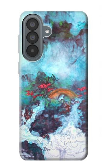 S2724 White Dragon Pool Lui Haisu Hülle Schutzhülle Taschen für Samsung Galaxy A37