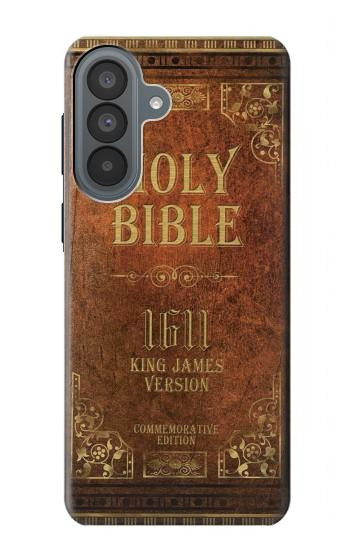 S2890 Holy Bible 1611 King James Version Hülle Schutzhülle Taschen für Samsung Galaxy A37