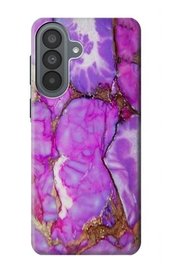 S2907 Purple Turquoise Stone Hülle Schutzhülle Taschen für Samsung Galaxy A37