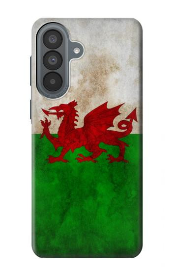 S2976 Wales Football Soccer Flag Hülle Schutzhülle Taschen für Samsung Galaxy A37