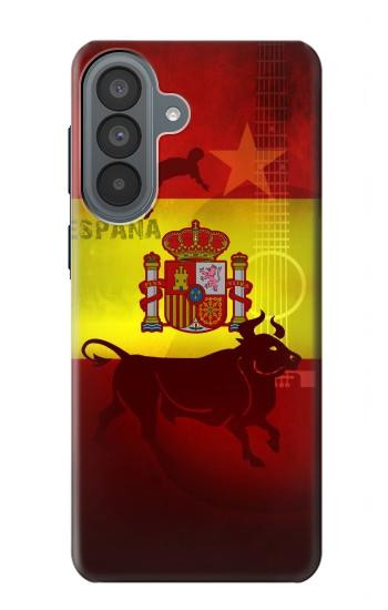 S2984 Spain Football Soccer Hülle Schutzhülle Taschen für Samsung Galaxy A37